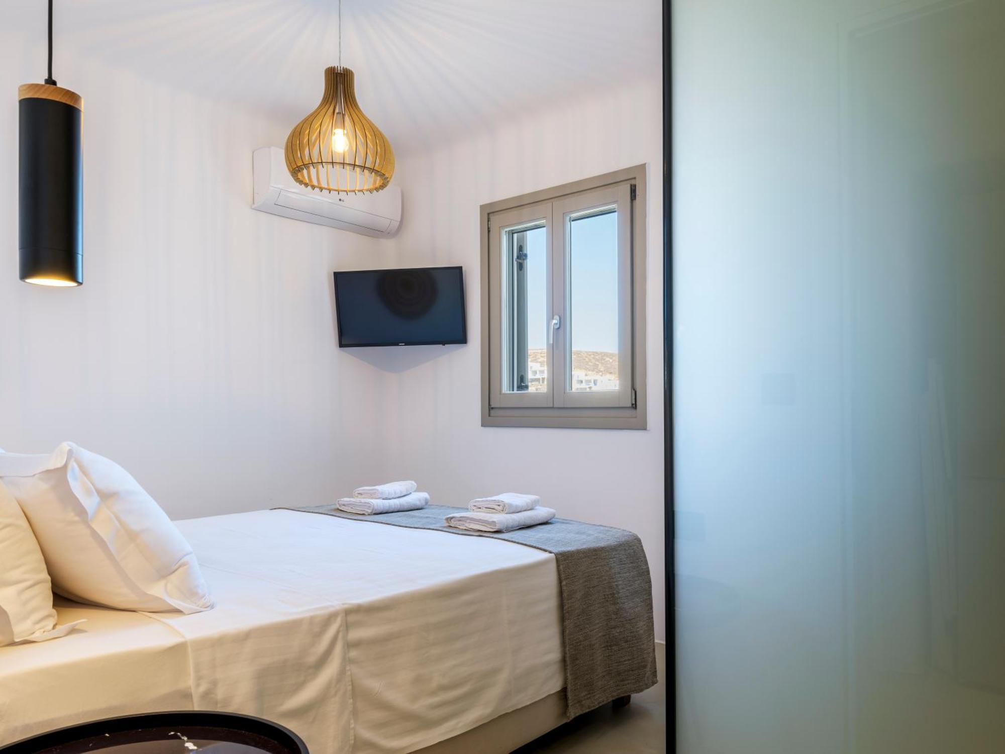 Sea Rock & Sky Private Mykonos Residence Merchia Beach Exterior foto